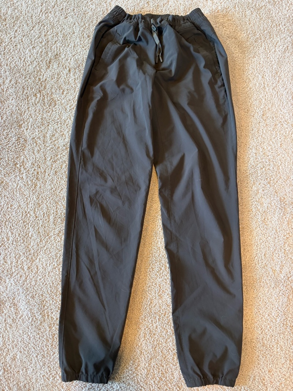 Women’s Elastic Waist Casual Jogger Pants - Charcoal Gray Eddie Bauer size xs